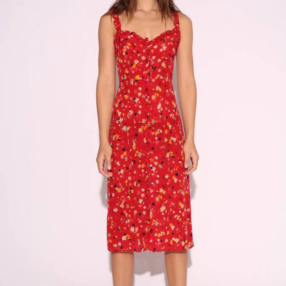 Realisation Par Juliet dress in Rouge Fleur, sz. small never worn with tags